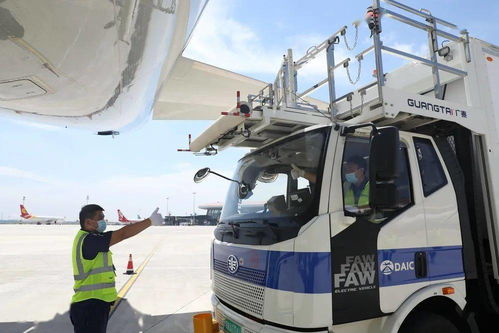 大兴航食引入大兴机场地区首辆新能源食品车